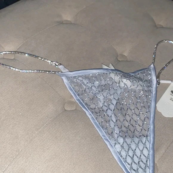 XL Glitter Thong Panty for love & lemons